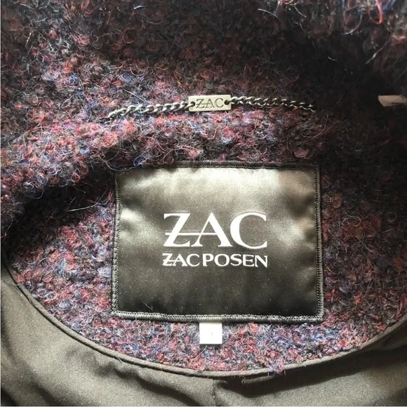 NWOT Zac Posen alpaca wool cocoon coat - Picture 4 of 5